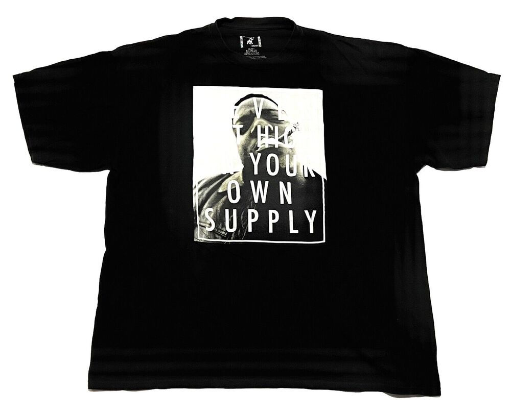 The Notorious B.I.G. Biggie Smalls T-shirt 2XL Never Get High Your Own Supply